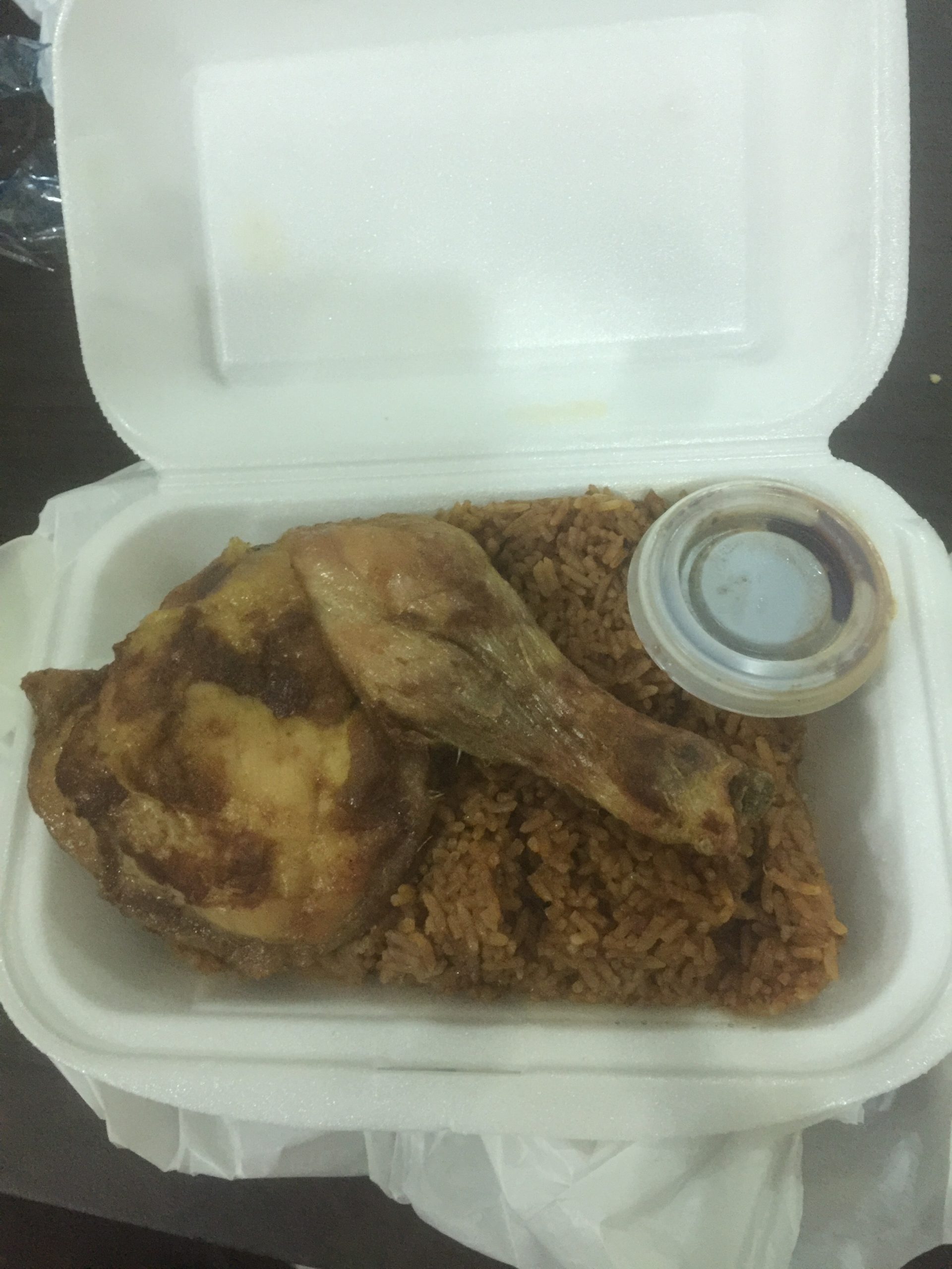 Yummy Taste Montreal - cuisine nigeriane jollof rice poulet